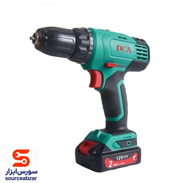 دریل پیچ گوشتی شارژی دی سی ای 12 ولت مدل ADJZ20-10E