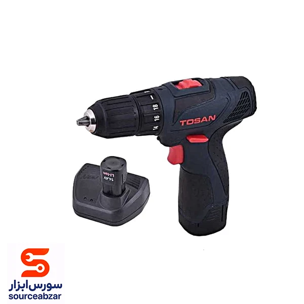 دریل پیچ گوشتی شارژی توسن 14 ولت مدل 9014SC