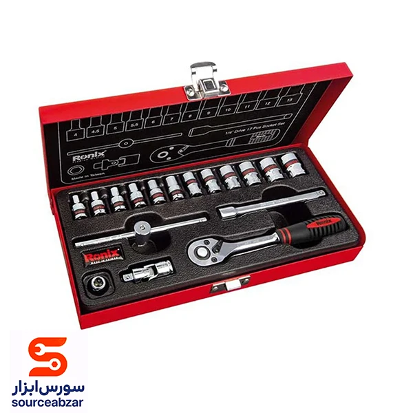 جعبه بکس 17 پارچه رونیکس مدل RH-2617