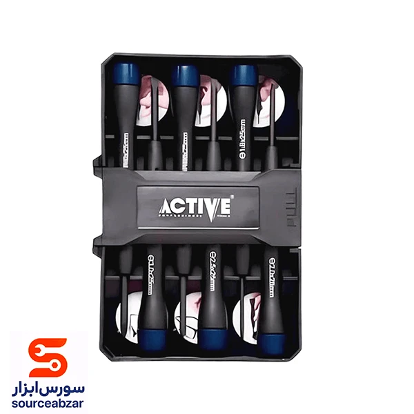ست 6 عددی پیچ گوشتی ساعتی اکتیو مدل AC-6306PS
