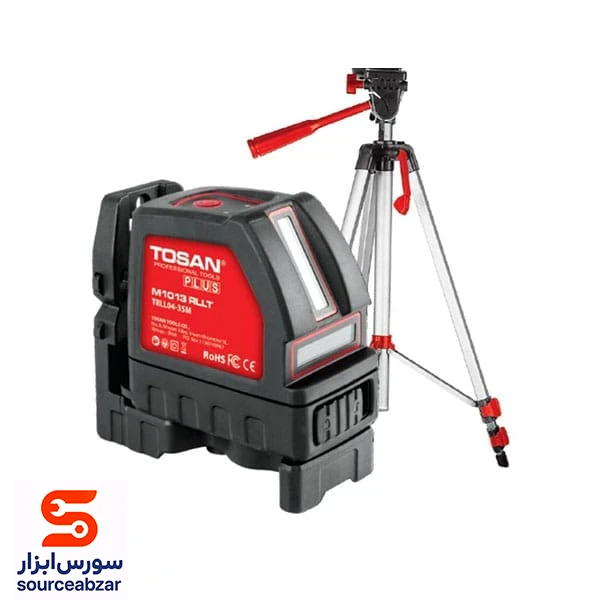تراز لیزری دو خط توسن مدل M1013RLLT