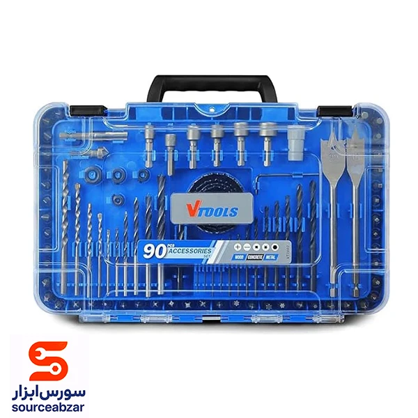 مجموعه 90 عددی مته و بیت وی تولز مدل VT3103