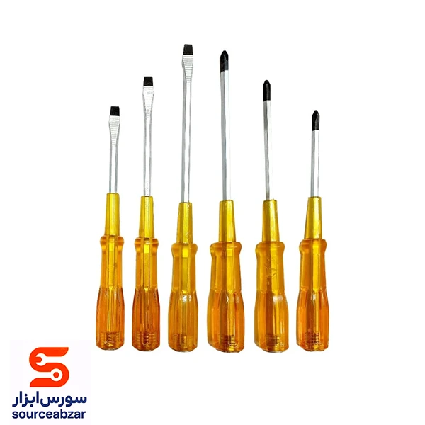 ست 6 عددی پیچ گوشتی ضربه خور