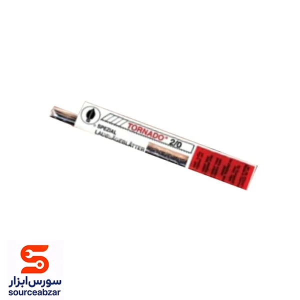 بسته 12 عددی تیغ اره مویی گرد تورنادو سایز 2/0