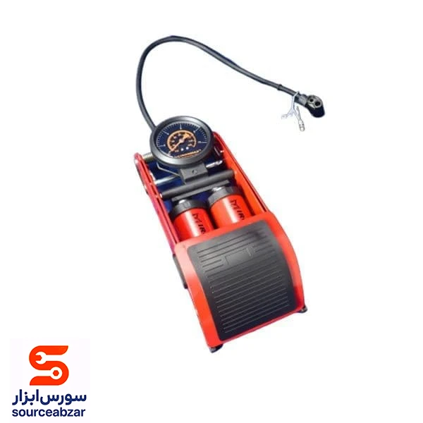 تلمبه باد پایی دو سیلندر آیرون مکس