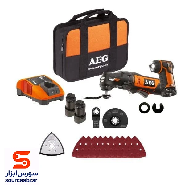 فرز چندکاره شارژی آاگ 12 ولت مدل OMNI12CLI-KIT2