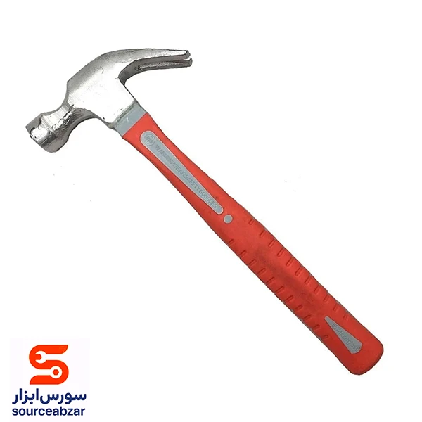 چکش دو شاخ 500 گرمی دسته فایبرگلاس