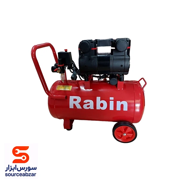 پمپ باد سایلنت رابین 50 لیتری مدل R2650F