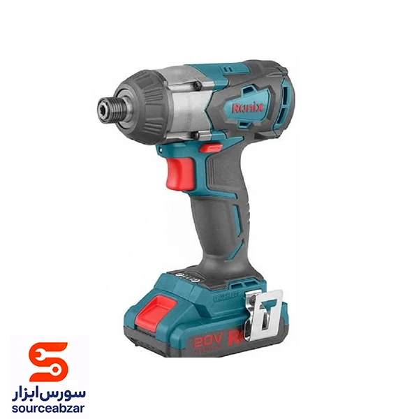 پیچ گوشتی چکشی شارژی رونیکس 20 ولت مدل 8906