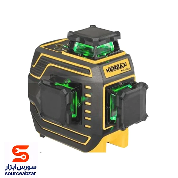 تراز لیزری سه خط 360 درجه کنزاکس مدل KLL-3333 نور سبز