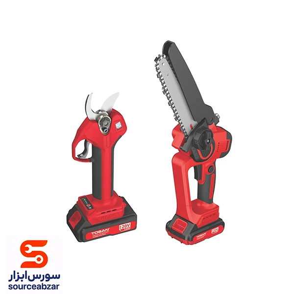 کیت قیچی و اره شارژی براشلس توسن 20 ولت مدل 9599k