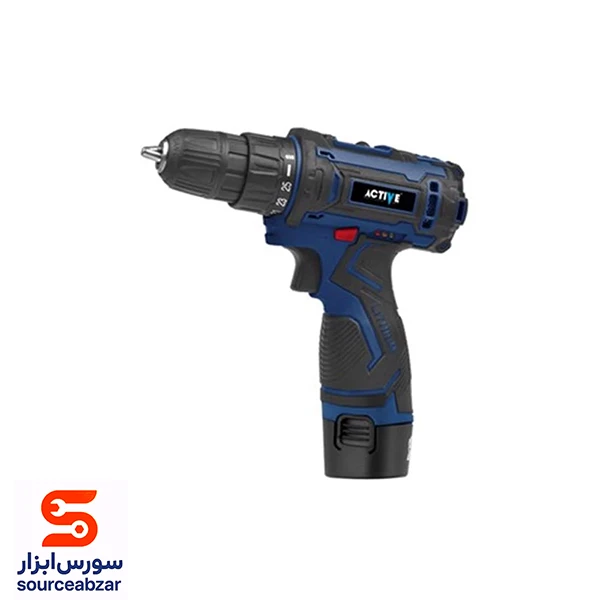 دریل پیچ گوشتی شارژی اکتیو 12 ولت مدل AC-3412L