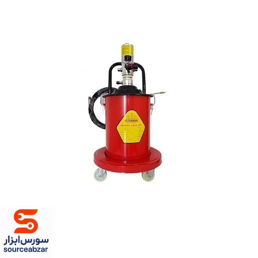 گریس پمپ بادی استرانگ مدل STG6012 ظرفیت 12 لیتر