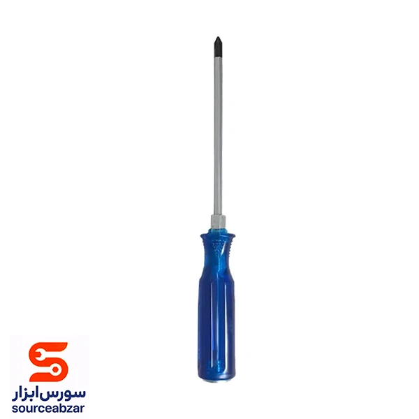 پیچ گوشتی ضربه خور چهارسو جین 15 سانتی‌ سایز 6