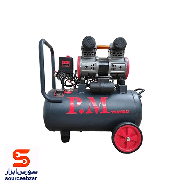 پمپ باد سایلنت توربو پی ام 30 لیتری مدل TM30