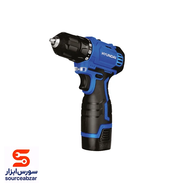 دریل پیچ گوشتی چکشی شارژی براشلس هیوندای 16.8 ولت مدل HP-216