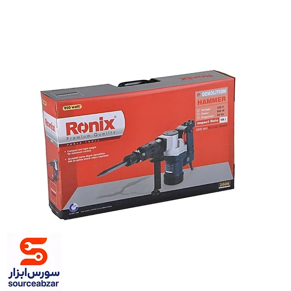 چکش تخریب رونیکس 6 کیلویی مدل 2806