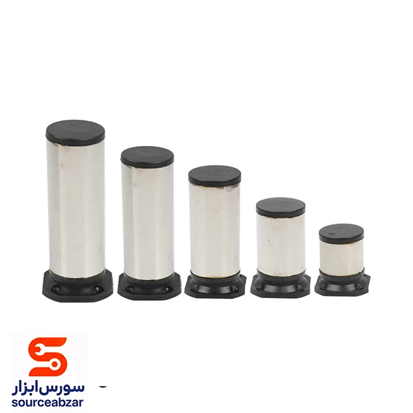 بسته 140 عددی پایه کابینت استیل ری صنعت سایز 12