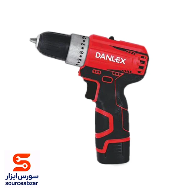 دریل پیچ گوشتی شارژی براشلس دنلکس 16 ولت مدل DX-6216 دو باتری