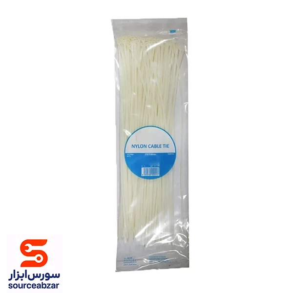 بست کمربندی سفید 40 سانتی سایز 5