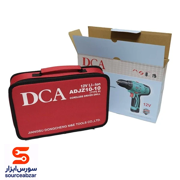 دریل پیچ گوشتی شارژی دی سی ای 12 ولت مدل ADJZ10-10