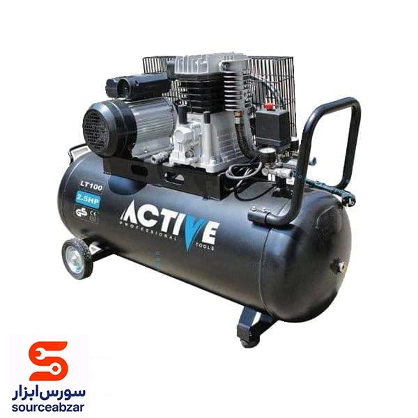 پمپ باد اکتیو 100 لیتری مدل AC-10100BL