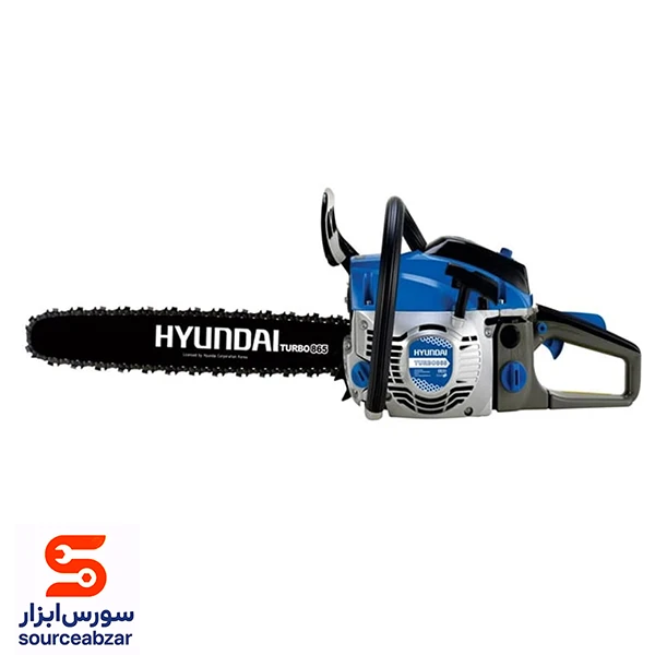 اره زنجیری بنزینی هیوندای 2500 وات مدل TURBO865