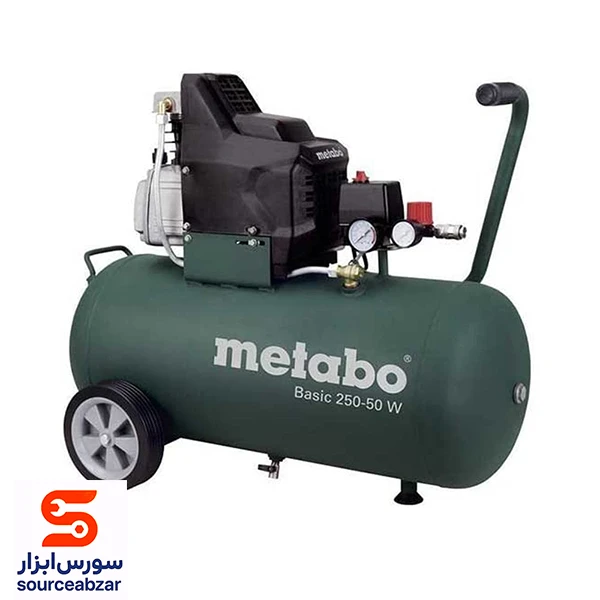 پمپ باد متابو 50 لیتری مدل BASIC250-50W