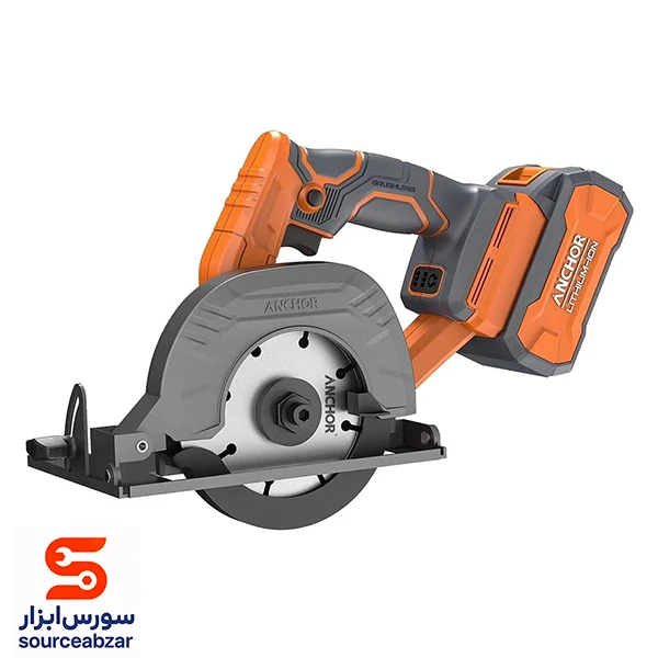 اره گردبر و شیار زن شارژی آنکور 125 میلیمتر مدل DCM1 دو باتری
