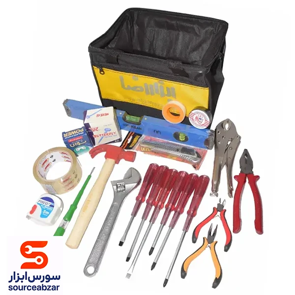 ست ابزار دستی 22 پارچه ابزاررضا