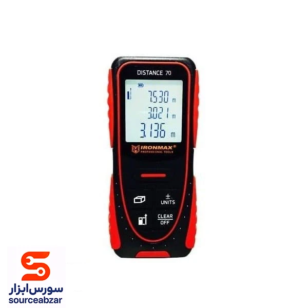 متر لیزری آیرون مکس 70 متری مدل ‏IM-D70‎