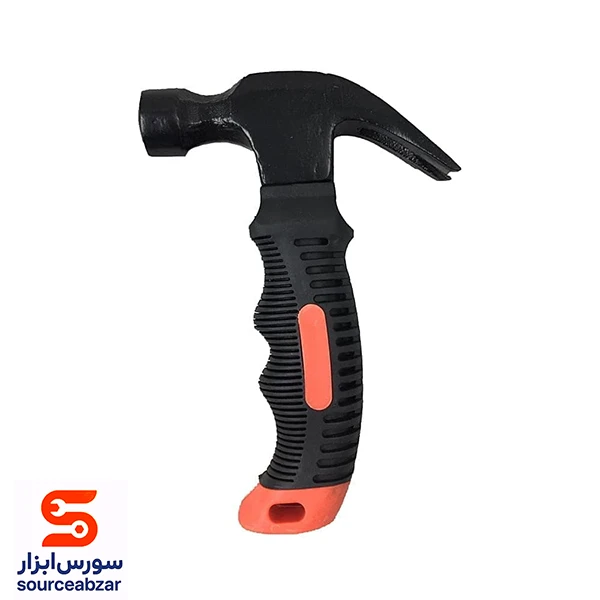 چکش دو شاخ 250 گرمی دسته کوتاه
