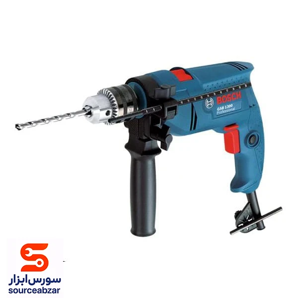 دریل چکشی بوش 550 وات مدل GSB1300