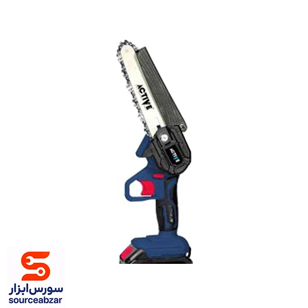 اره زنجیری شارژی براشلس اکتیو 21 ولت مدل AC-33150L دو باتری