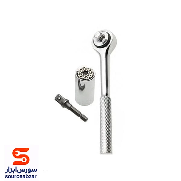 دسته جغجغه همه کاره درایو 1/4 اینچ
