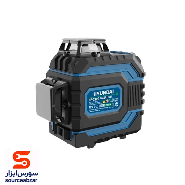تراز لیزری 12 خط سه بعدی هیوندای مدل HP-212G نور سبز