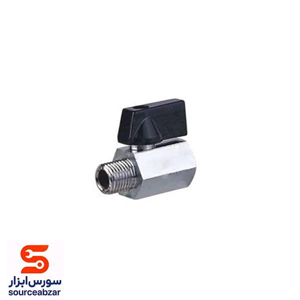 شیر تنظیم باد دسته مشکی