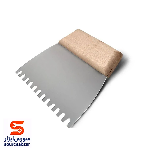 لیسه شانه ای دسته چوبی