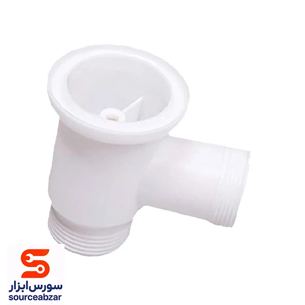سه راهی سیفون دو لگن تک پلاست