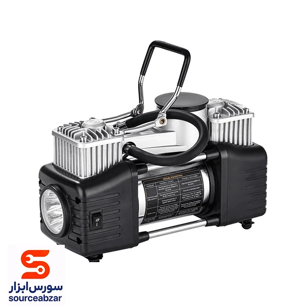 پمپ باد فندکی ورک سایت دو سیلندر مدل AAC2122