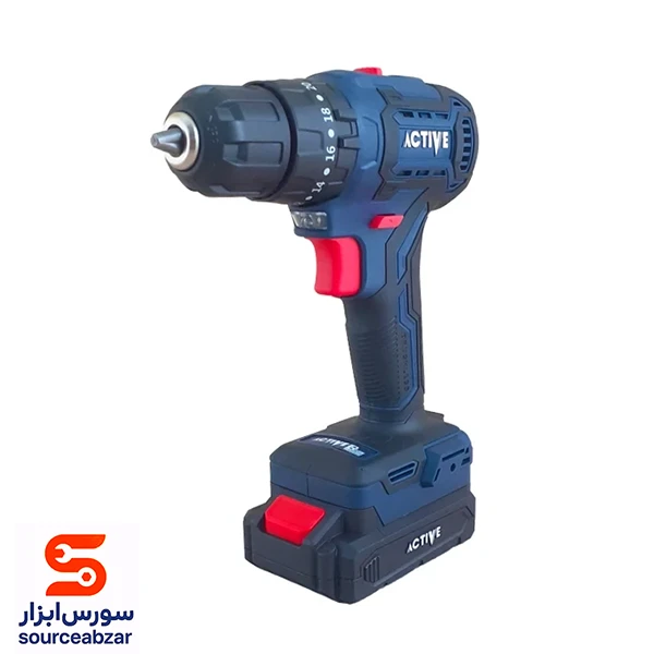 دریل پیچ گوشتی چکشی شارژی براشلس اکتیو 20 ولت مدل AC-3520BL