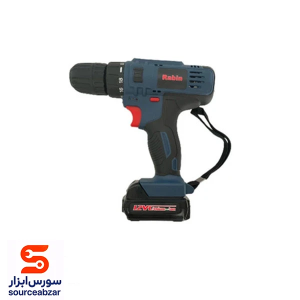 دریل پیچ گوشتی شارژی رابین 12 ولت مدل R8512