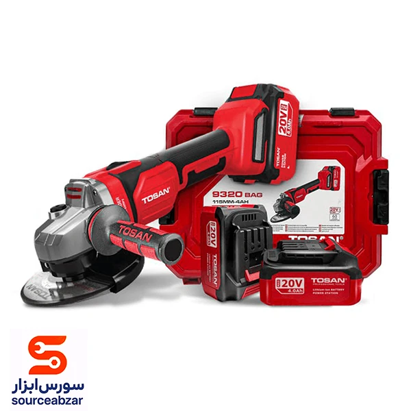 مینی فرز شارژی براشلس توسن 20 ولت مدل 9320BAG
