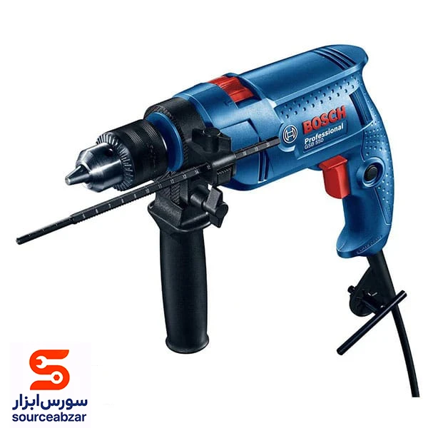 دریل چکشی بوش 550 وات مدل GSB-550
