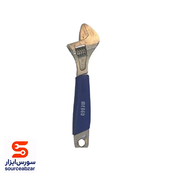 آچار فرانسه روکش دار 8 اینچ
