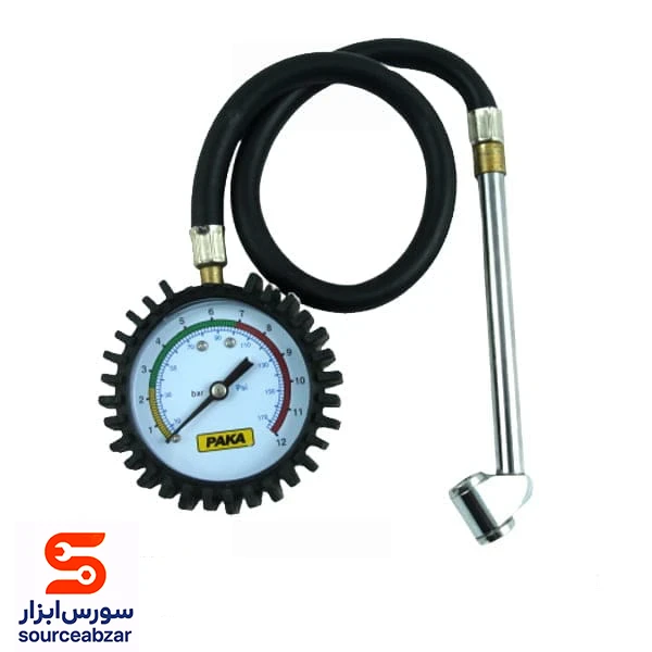 درجه باد لاستیک پاکا