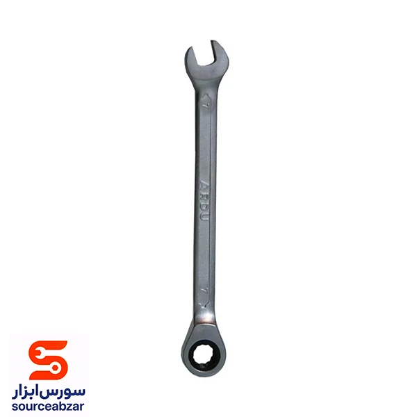 آچار یک سر تخت جغجغه دار 7 میلیمتری