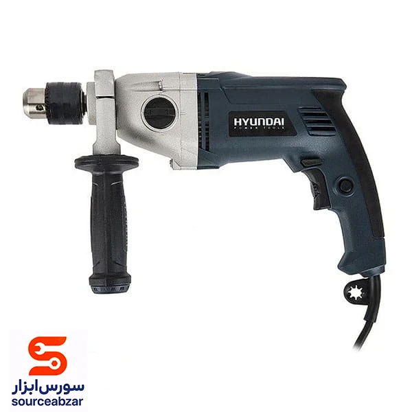 دریل چکشی گیربکسی هیوندای 1100 وات مدل HP113-ID