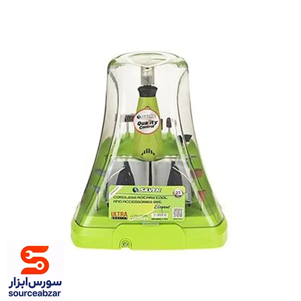 ست 23 پارچه فرز انگشتی شارژی سیلور 9.6 ولت مدل GT-RT23