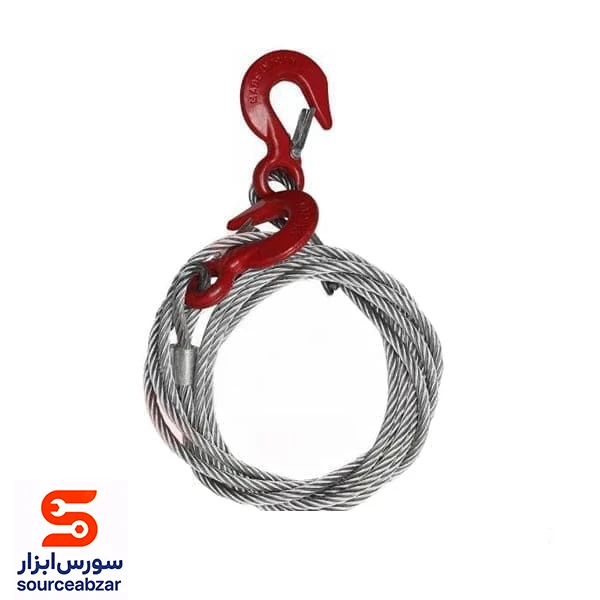 سیم بکسل دو سر قلاب سی اف کی 4 متری